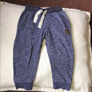 F&F Heathered Navy Kids Joggers